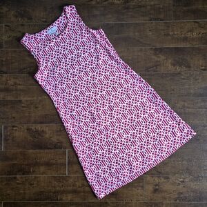 Jude Connally Beth Sleeveless Stretch Shift Dress Size Small